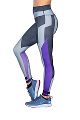 Κολάν Γκρι Με Μωβ