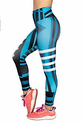 Κολάν Μπλε Με Λευκές Γραμμές