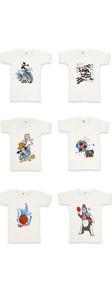 Φανέλα Παιδική Με Μανίκι Και Σχέδιο