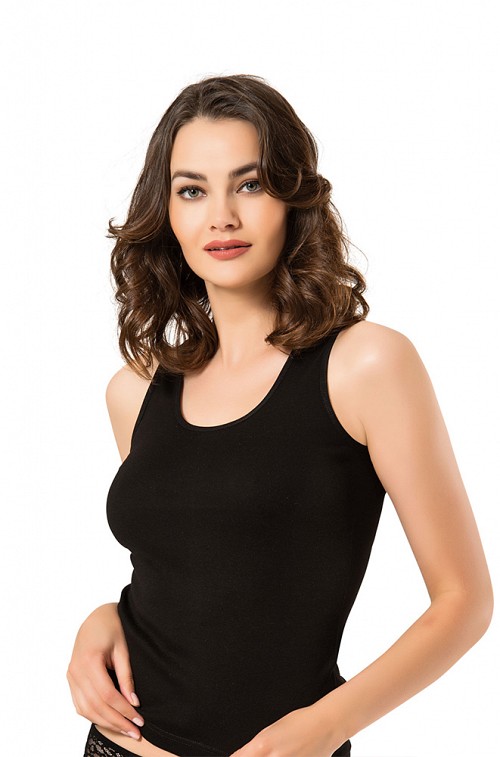 Φανέλα Namaldi Φαρδιά Τιράντα Μαύρο